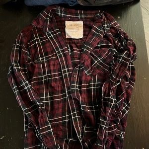 Garage boyfriend fit flannel